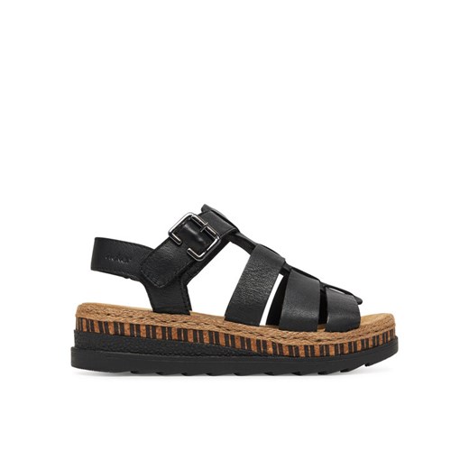 Sandały Rieker V7904-00 Czarny ze sklepu eobuwie.pl w kategorii Espadryle damskie - zdjęcie 183862325