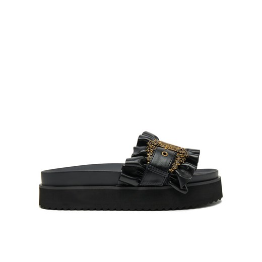 Versace Jeans Couture Klapki 78VA3SM5 Czarny 38 MODIVO