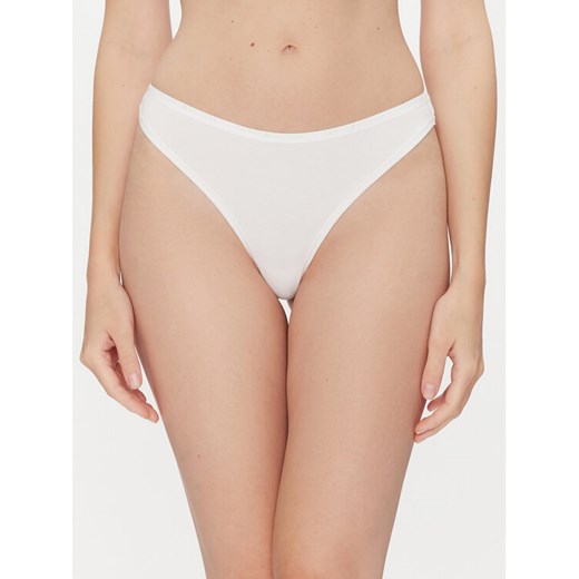 Tommy Hilfiger Stringi UW0UW05741 Biały ze sklepu MODIVO w kategorii Majtki damskie - zdjęcie 183862677