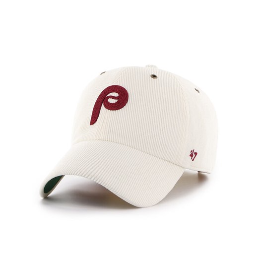 47 Brand Czapka z daszkiem MLB Philadelphia Phillies B-TCDCU19IWS Écru ze sklepu MODIVO w kategorii Czapki z daszkiem damskie - zdjęcie 183862687