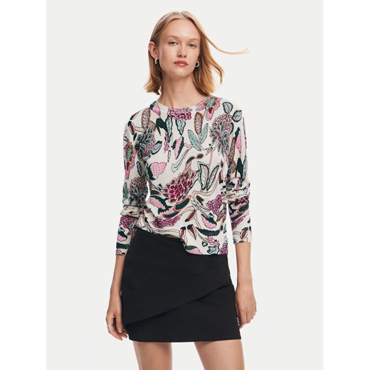 Desigual Sweter Manchester 24WWJF41 Kolorowy Regular Fit ze sklepu MODIVO w kategorii Swetry damskie - zdjęcie 183862696