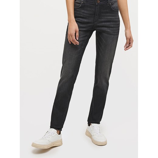 Mustang Jeansy Crosby 1013589 Czarny Regular Fit ze sklepu MODIVO w kategorii Jeansy damskie - zdjęcie 183862719