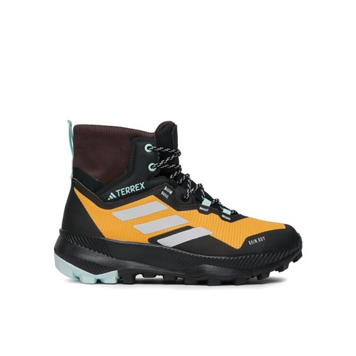 adidas Trekkingi Terrex Wmn Mid RAIN.RDY Hiking Shoes IF4930 Żółty ze sklepu MODIVO w kategorii Buty trekkingowe damskie - zdjęcie 183862959