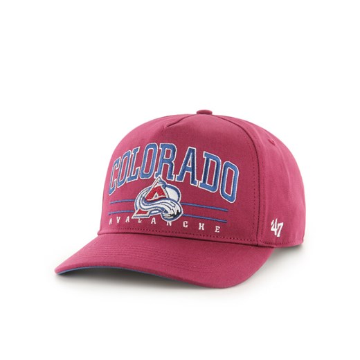 47 Brand Czapka z daszkiem Colorado Avalanche Roscoe Hitch H-RSCOE16GWP Koralowy ze sklepu MODIVO w kategorii Czapki z daszkiem męskie - zdjęcie 183862976