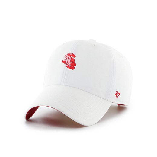 47 Brand Czapka z daszkiem MLB Chicago B-CHPCU06GWS Biały ze sklepu MODIVO w kategorii Czapki z daszkiem damskie - zdjęcie 183863008