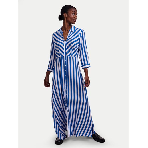 YAS Sukienka koszulowa Savanna 26022663 Niebieski Loose Fit ze sklepu MODIVO w kategorii Sukienki - zdjęcie 183863016