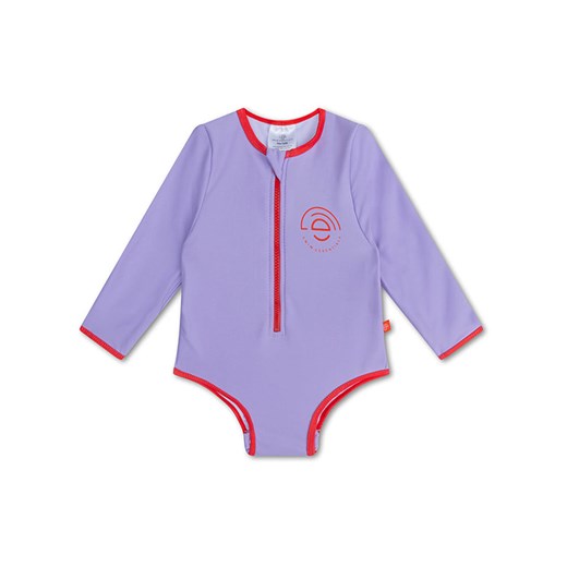 Swim Essentials Strój kąpielowy &apos;&apos;Iconic Tones&quot; w kolorze fioletowym ze sklepu Limango Polska w kategorii Stroje kąpielowe - zdjęcie 183865298