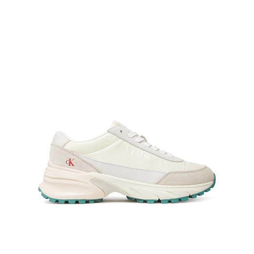 Sneakersy Calvin Klein Jeans Hike Runner Mg Nylon Perl YW0YW01963 Écru ze sklepu eobuwie.pl w kategorii Buty sportowe damskie - zdjęcie 183865676