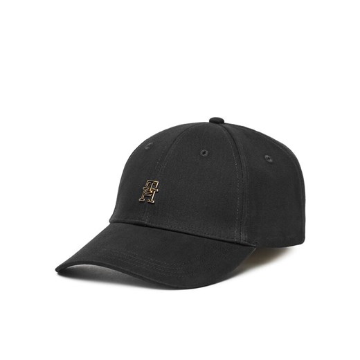 Czapka z daszkiem Tommy Hilfiger Elevated Chic AW0AW17631 Czarny ze sklepu eobuwie.pl w kategorii Czapki z daszkiem damskie - zdjęcie 183865678