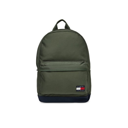 Plecak Tommy Jeans Tjm Ess Daily Dome Backpack AM0AM13400 Zielony ze sklepu eobuwie.pl w kategorii Plecaki - zdjęcie 183865689
