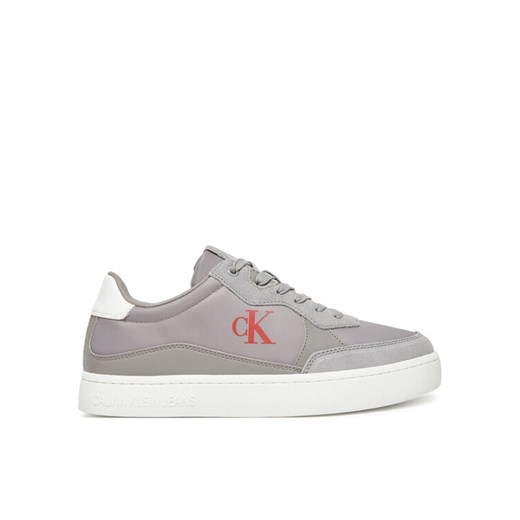 Sneakersy Calvin Klein Jeans Classic Cupsole Mg Nylon Mix YM0YM01304 Szary ze sklepu eobuwie.pl w kategorii Buty sportowe męskie - zdjęcie 183865729