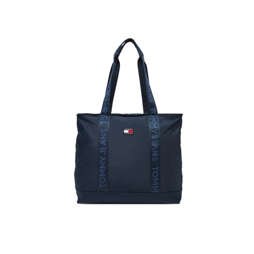 Torebka Tommy Jeans Tjw Daily Tote AW0AW17567 Granatowy ze sklepu eobuwie.pl w kategorii Torebki damskie - zdjęcie 183865785