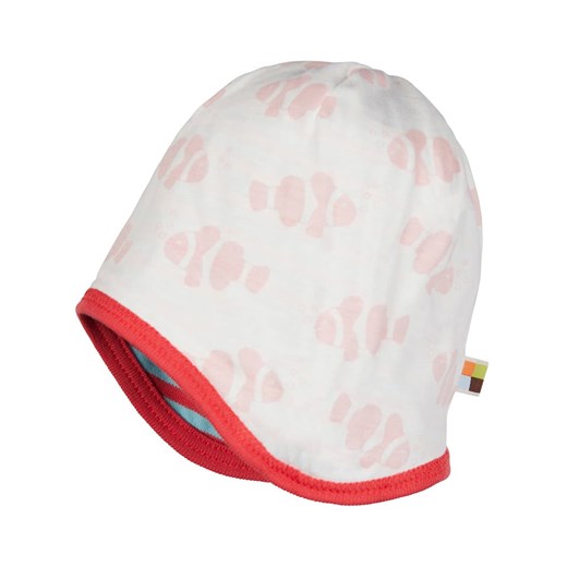 loud + proud Czapka dwustronna w kolorze czerwono-błękitnym ze sklepu Limango Polska w kategorii Czapki dziecięce - zdjęcie 183866956