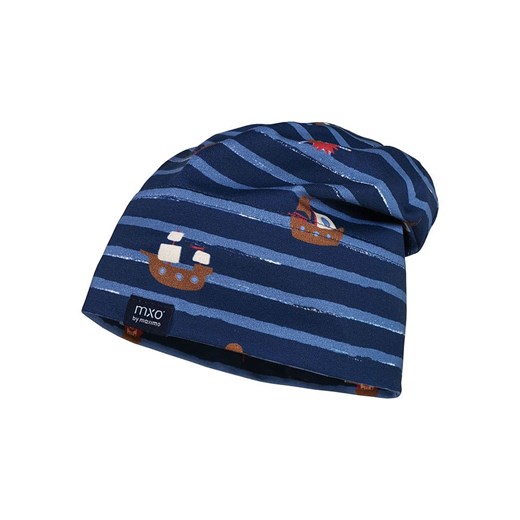 MaxiMo Czapka beanie w kolorze granatowo-błękitnym ze sklepu Limango Polska w kategorii Czapki dziecięce - zdjęcie 183867047