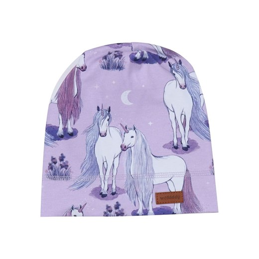 Walkiddy Czapka beanie w kolorze fioletowym ze sklepu Limango Polska w kategorii Czapki dziecięce - zdjęcie 183867055