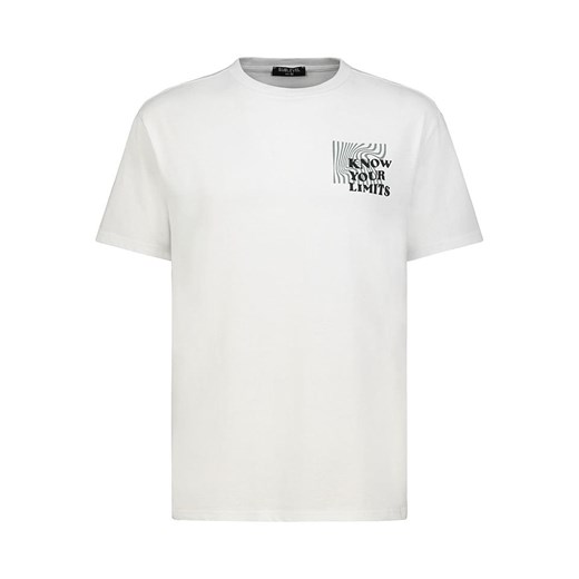 Sublevel Koszulka w kolorze białym ze sklepu Limango Polska w kategorii T-shirty męskie - zdjęcie 183867165