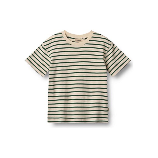Wheat Koszulka &quot;Fabian&quot; w kolorze beżowo-zielonym ze sklepu Limango Polska w kategorii T-shirty chłopięce - zdjęcie 183867199