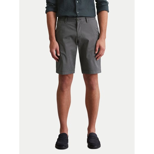 Marc O'Polo Szorty materiałowe 536 0111 15114 Szary Regular Fit ze sklepu MODIVO w kategorii Spodenki męskie - zdjęcie 183867269