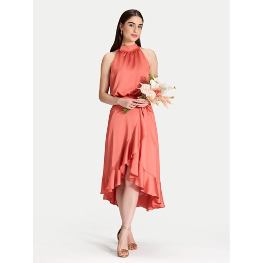 Swing Sukienka koktajlowa 5AH04500 Pomarańczowy Regular Fit ze sklepu MODIVO w kategorii Sukienki - zdjęcie 183867317