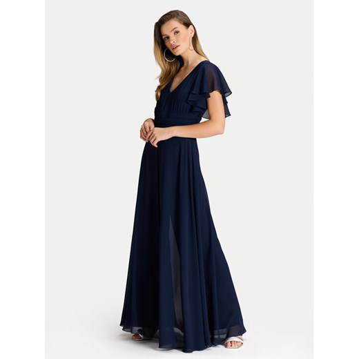 Swing Kombinezon 3AJ00400 Granatowy Regular Fit ze sklepu MODIVO w kategorii Kombinezony damskie - zdjęcie 183867358