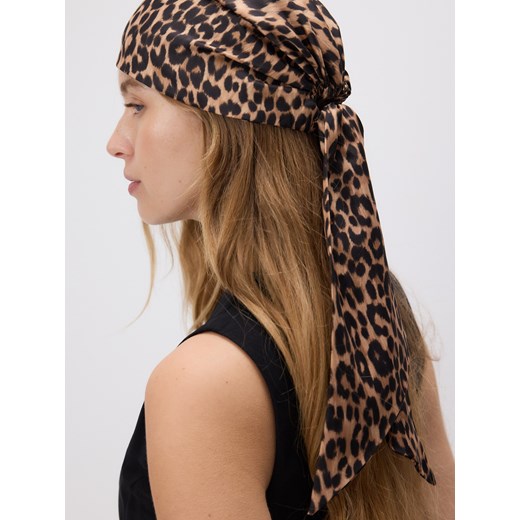 Reserved - Panterkowa chusta na głowę - wielobarwny Reserved ONE SIZE Reserved