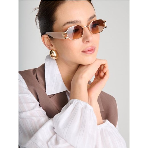 Sinsay - Okulary przeciwsłoneczne - wielobarwny Sinsay One Size Sinsay