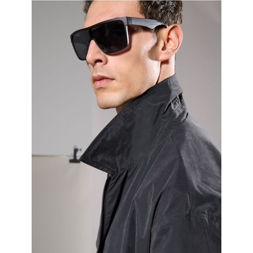Sinsay - Okulary przeciwsłoneczne - czarny Sinsay One Size Sinsay