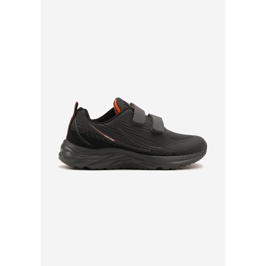 Ciemnoszare Buty Sportowe Sneakersy Ozdobione Tłoczeniem Zivone ze sklepu born2be.pl w kategorii Buty sportowe dziecięce - zdjęcie 183869619