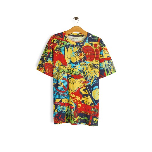 GATE Bawełniana koszulka z nadrukiem S ze sklepu gateshop w kategorii T-shirty męskie - zdjęcie 183870215