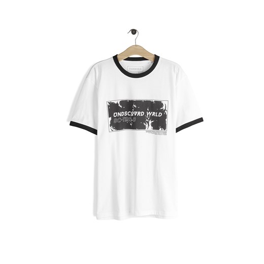 GATE Bawełniana koszulka z nadrukiem S ze sklepu gateshop w kategorii T-shirty męskie - zdjęcie 183870216