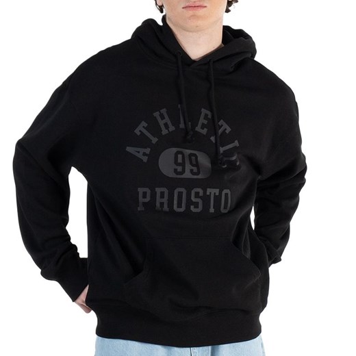 Bluza Prosto Klasyk Hoodie Athletic 99 KL251MSWE2052 - czarna ze sklepu streetstyle24.pl w kategorii Bluzy męskie - zdjęcie 183870306