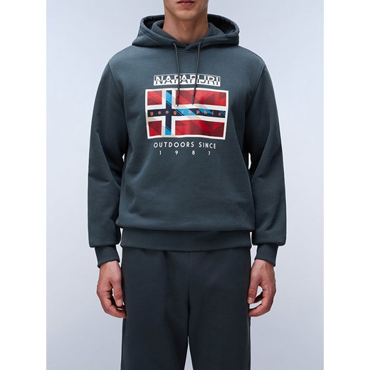 Napapijri Bluza w kolorze zielonym ze sklepu Limango Polska w kategorii Bluzy męskie - zdjęcie 183871375