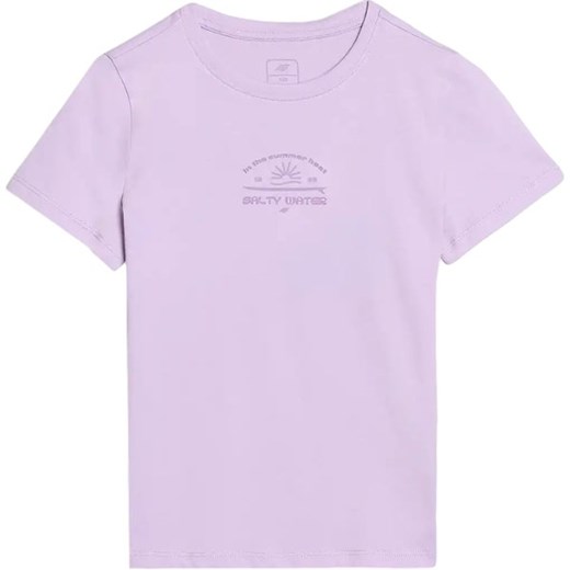 Koszulka dziewczęca TTSHF1871 4F ze sklepu SPORT-SHOP.pl w kategorii Bluzki dziewczęce - zdjęcie 183873008