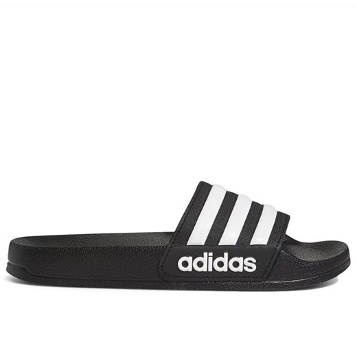 Klapki młodzieżowe adidas Adilette Cloudfoam G27625 - czarne ze sklepu streetstyle24.pl w kategorii Klapki dziecięce - zdjęcie 183873086