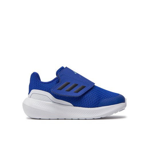 Buty do biegania adidas Runfalcon 3.0 Sport Running Hook-and-Loop Shoes HP5866 Niebieski ze sklepu eobuwie.pl w kategorii Buciki niemowlęce - zdjęcie 183873108