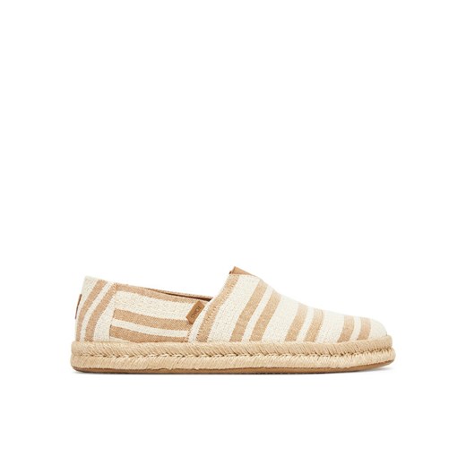 Espadryle Toms Alpargata Rope 2.0 10021900 Beżowy ze sklepu eobuwie.pl w kategorii Espadryle męskie - zdjęcie 183873147