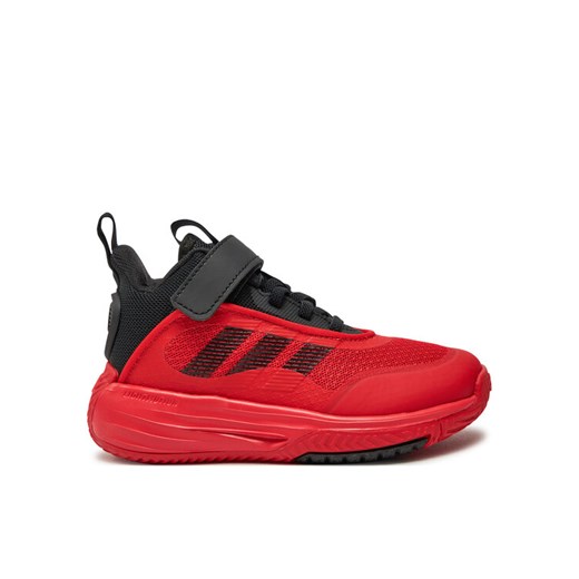 Buty do koszykówki adidas Ownthegame 3.0 IF4594 Czerwony ze sklepu eobuwie.pl w kategorii Buty sportowe dziecięce - zdjęcie 183873158