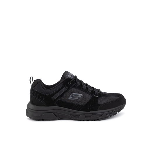 Trekkingi Skechers Oak Canyon 51893/BBK Czarny ze sklepu eobuwie.pl w kategorii Buty sportowe męskie - zdjęcie 183873245