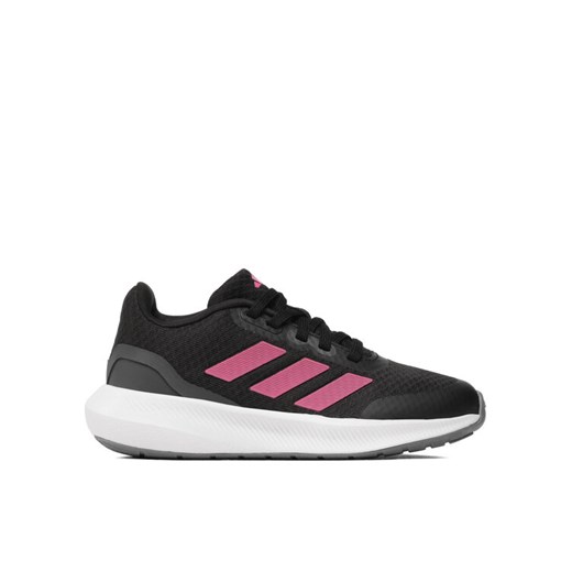 Buty do biegania adidas RunFalcon 3 Sport Running Lace Shoes HP5838 Czarny ze sklepu eobuwie.pl w kategorii Buty sportowe dziecięce - zdjęcie 183873265
