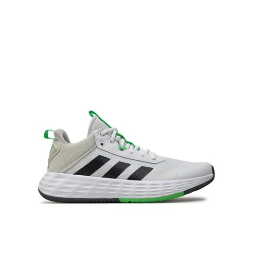 Buty do koszykówki adidas Ownthegame IG6249 Biały ze sklepu eobuwie.pl w kategorii Buty sportowe męskie - zdjęcie 183873288