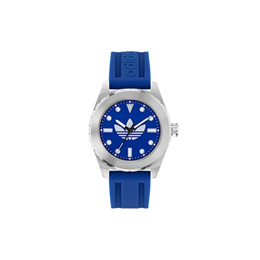Zegarek adidas Discoverer One AOSY25020 Srebrny ze sklepu eobuwie.pl w kategorii Zegarki - zdjęcie 183873319