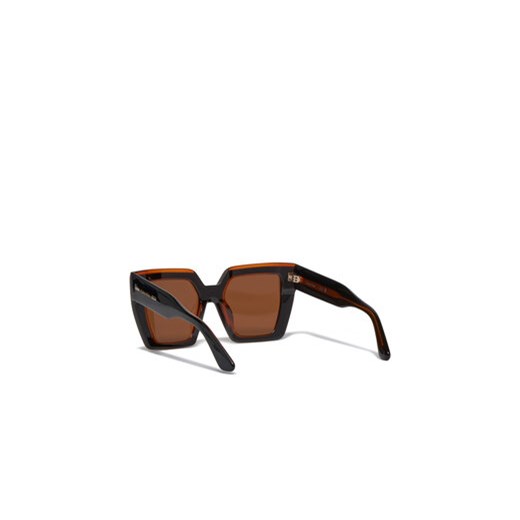 Okulary przeciwsłoneczne Calvin Klein CK23502S Brązowy Calvin Klein 52 eobuwie.pl