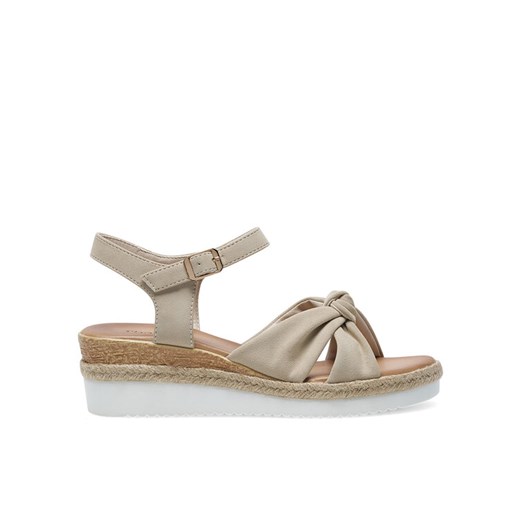 Clara Barson Espadryle ALIA WS2189-30 Beżowy ze sklepu MODIVO w kategorii Sandały damskie - zdjęcie 183874677