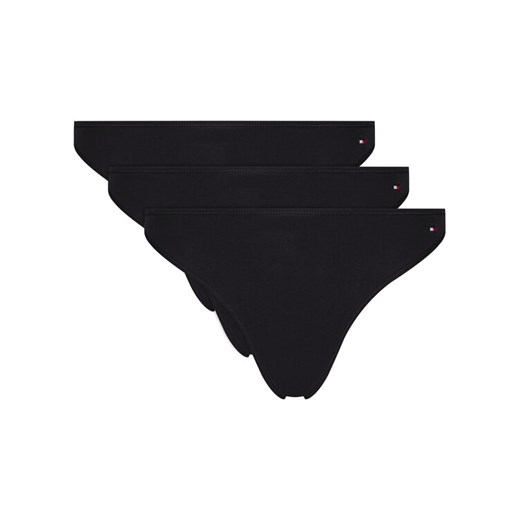 Tommy Hilfiger Komplet 3 par fig klasycznych UW0UW05753 Czarny ze sklepu MODIVO w kategorii Majtki damskie - zdjęcie 183874735