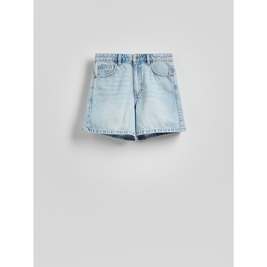 Reserved - Jeansowe szorty - niebieski Reserved 46 Reserved