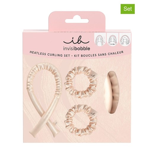 Invisibobble 3-częściowy zestaw &quot;Handle with Curl&quot; w kolorze kremowym do loków ze sklepu Limango Polska w kategorii Ozdoby do włosów dziewczęce - zdjęcie 183877437