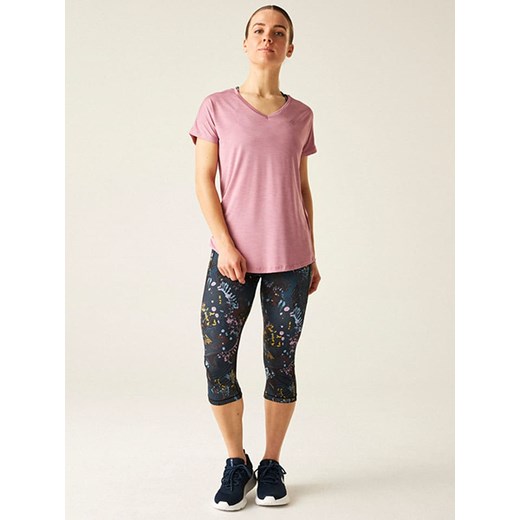 Dare 2b Koszulka sportowa &quot;Vigilant Tee&quot; w kolorze jasnoróżowym ze sklepu Limango Polska w kategorii Bluzki damskie - zdjęcie 183877836