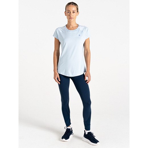 Dare 2b Koszulka sportowa &quot;Corral Tee&quot; w kolorze błękitnym ze sklepu Limango Polska w kategorii Bluzki damskie - zdjęcie 183877859