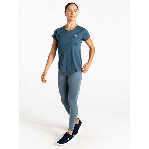 Dare 2b Koszulka sportowa &quot;Corral Tee&quot; w kolorze granatowym ze sklepu Limango Polska w kategorii Bluzki damskie - zdjęcie 183877868