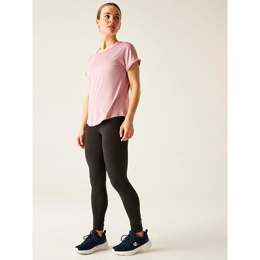 Dare 2b Koszulka sportowa &quot;Chase Tee&quot; w kolorze jasnoróżowo-pomarańczowym ze sklepu Limango Polska w kategorii Bluzki damskie - zdjęcie 183877889